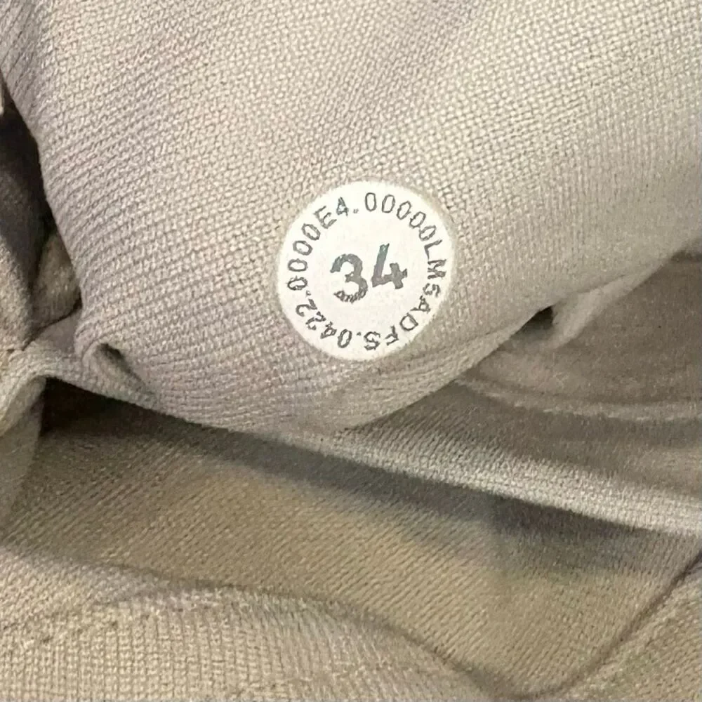 Lululemon ABC Pant Classic Khaki 34 x 32 Stretch Travel